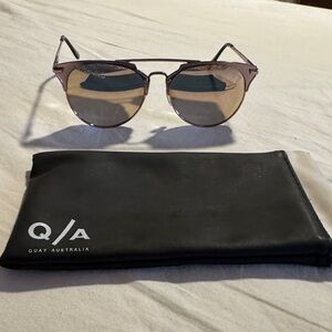 Quay Australia Pink Sunglasses